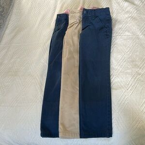 (3) uniform toddler girl pants